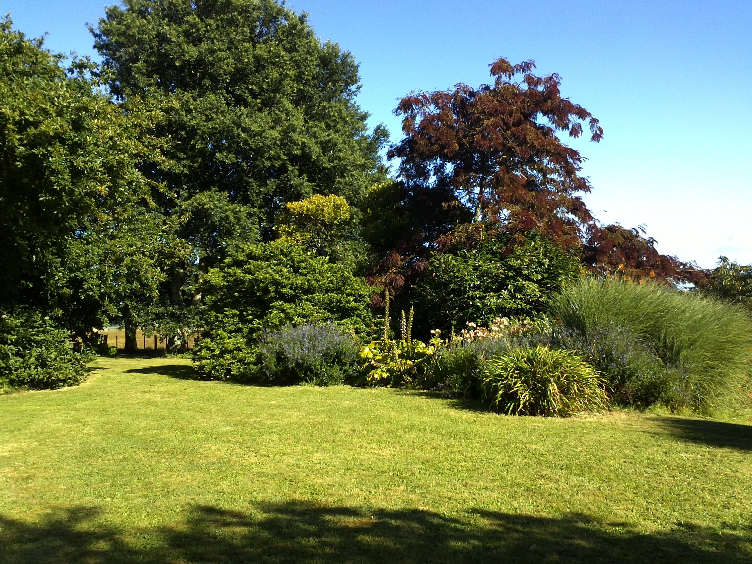 Large country garden