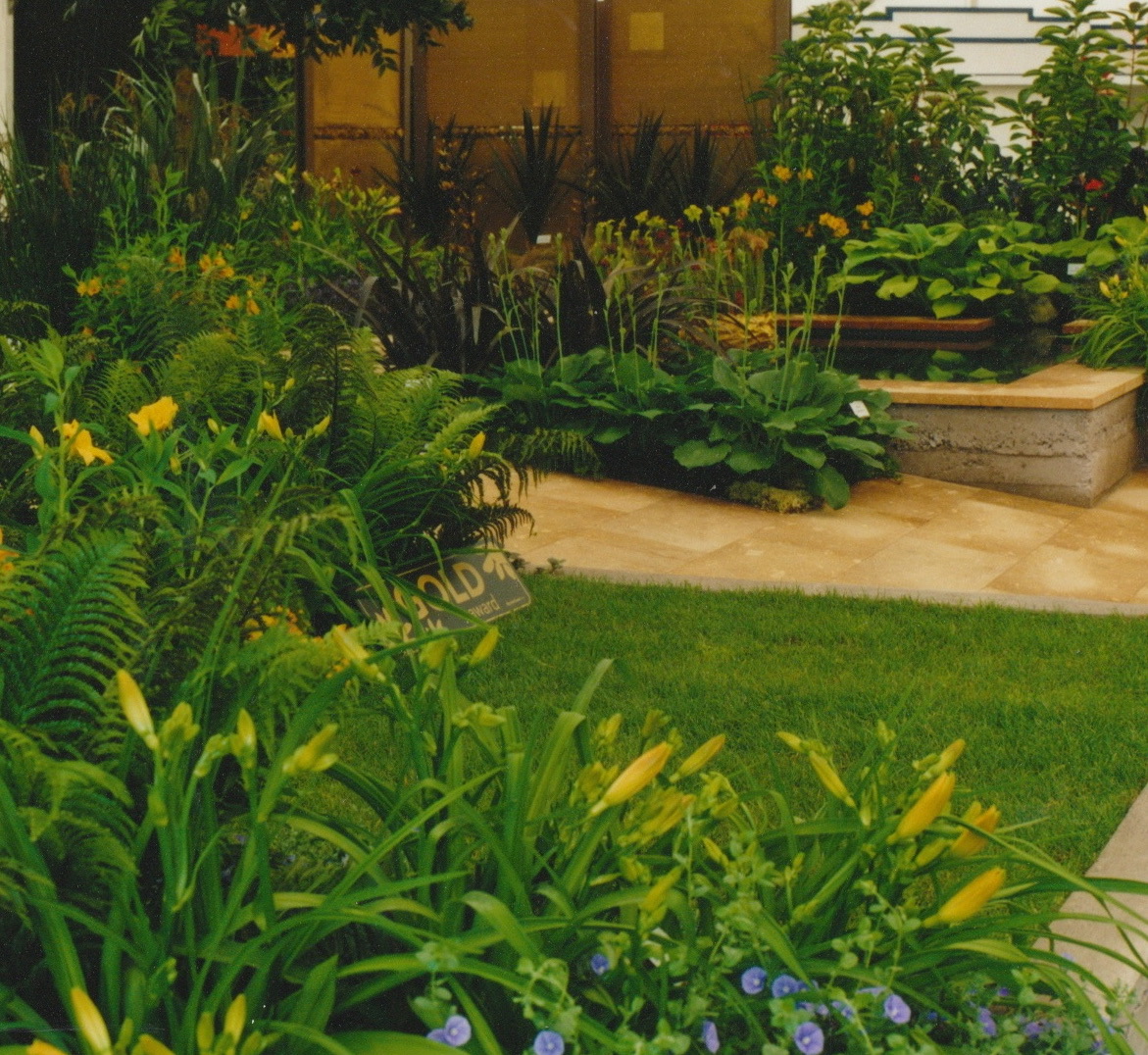 Hostas and Day Lillies